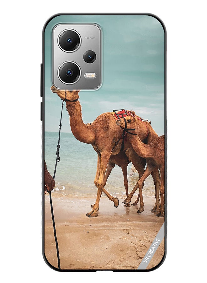 VR CREATIVE Protective Case Cover For Xiaomi Redmi Note 12 Merry Camel Design Multicolour - Image 1