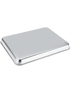 المفرج صينية ستانلس ستيل 18/8 مقاس 36x28x1.5 سم  - Image 2