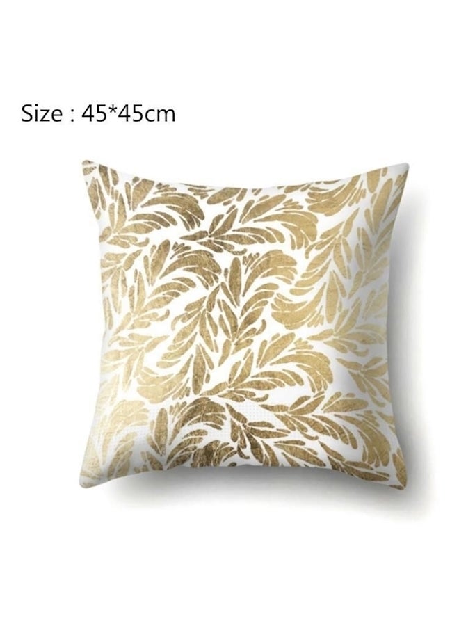 طقم غطاء وسادة مزين بطبعات مكون من 8 قطع متعدد الألوان 45x45سم - Image 2