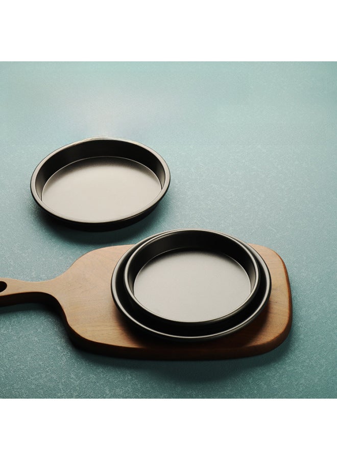 Aluminum Alloy Pizza Tray Non-stick Pizza Baking Tray Commercial Pizza Tray Cake Baking Tray Round Pizza Pie Tray-Specifications:9 "-Deepening Disc 」 - Image 2
