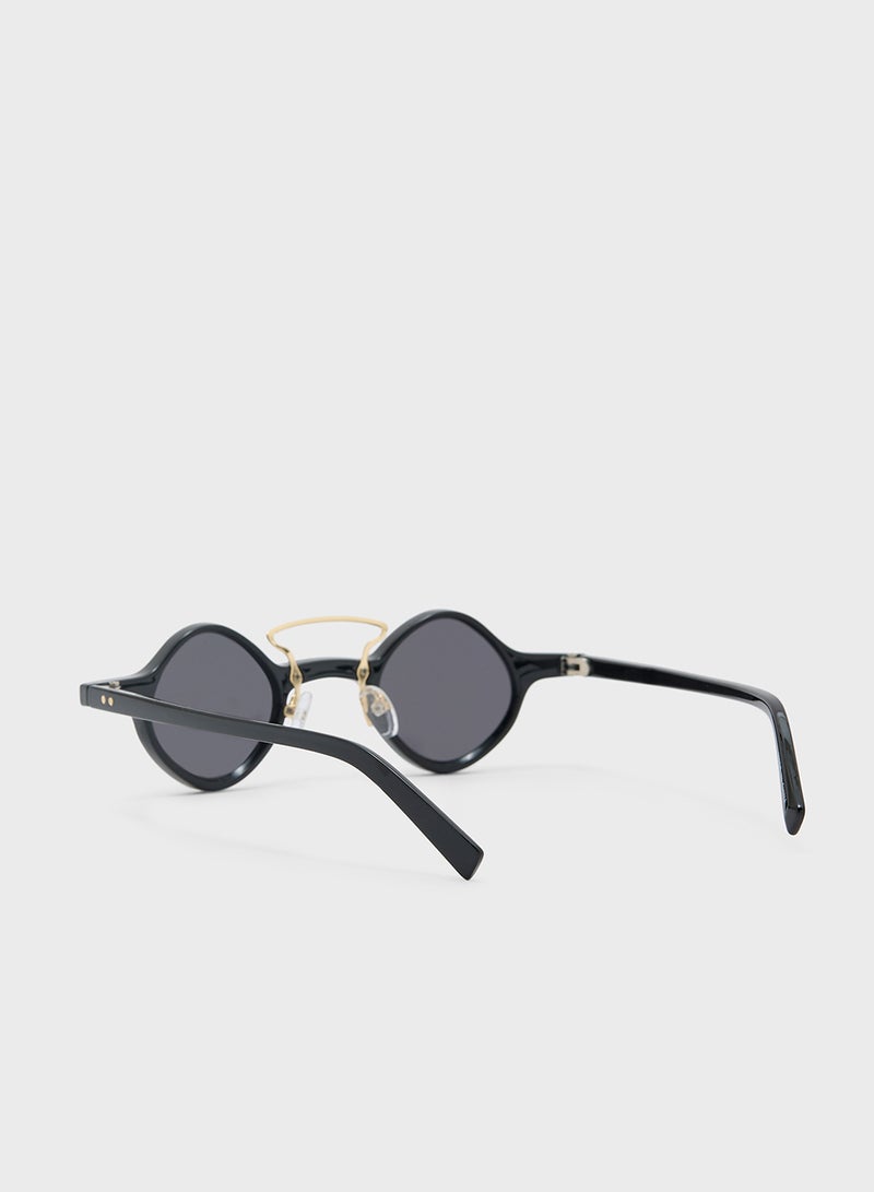 Seventy Five Retro Mini Lens Sunglasses  - Image 2