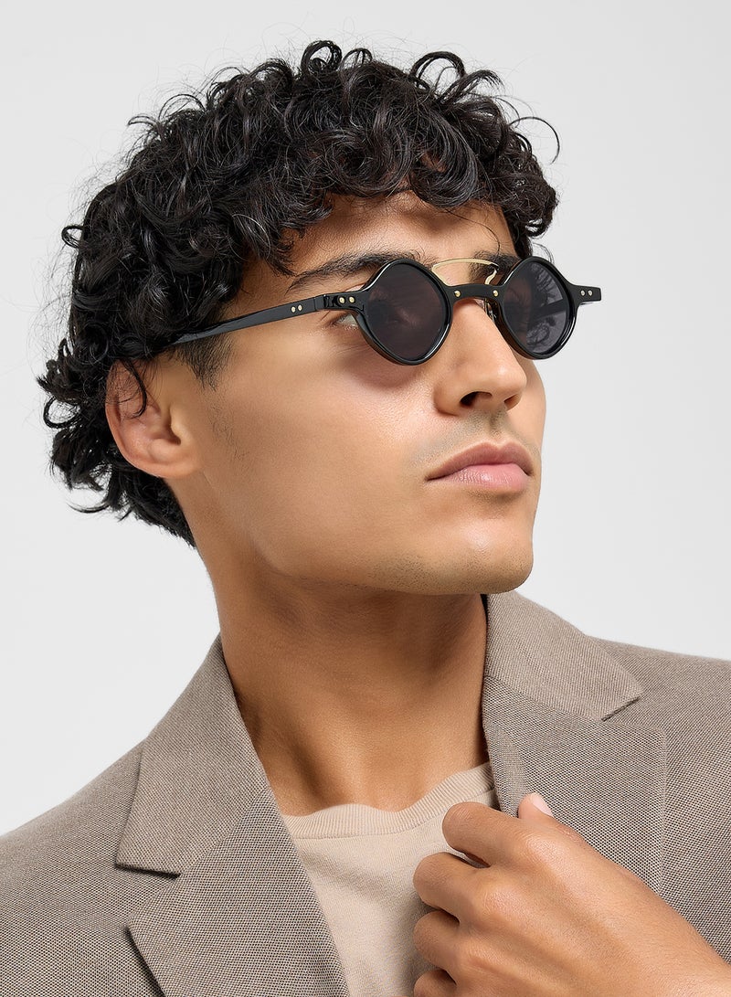 Seventy Five Retro Mini Lens Sunglasses  - Image 4