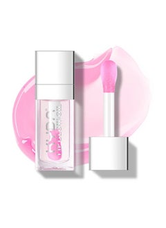 KYDA Hydrating Lip Glow Oil, Clear to Pink, Color Change Effect, Moisturizing Transparent Plumping Lip Oil Tinted for Lip Care and Dry Lips  - Image 1