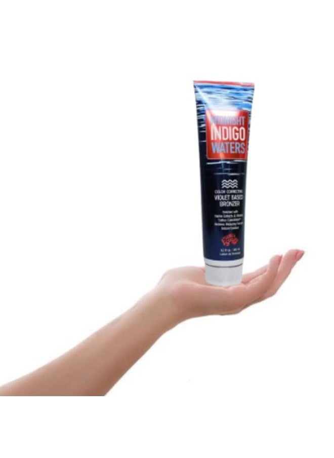 fiesta sun - Midnight Indigo Waters Water Violet DHA Bronzer - 9.5oz - Image 1