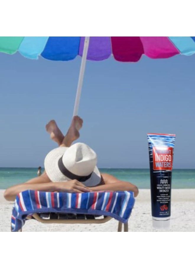 fiesta sun - Midnight Indigo Waters Water Violet DHA Bronzer - 9.5oz - Image 1