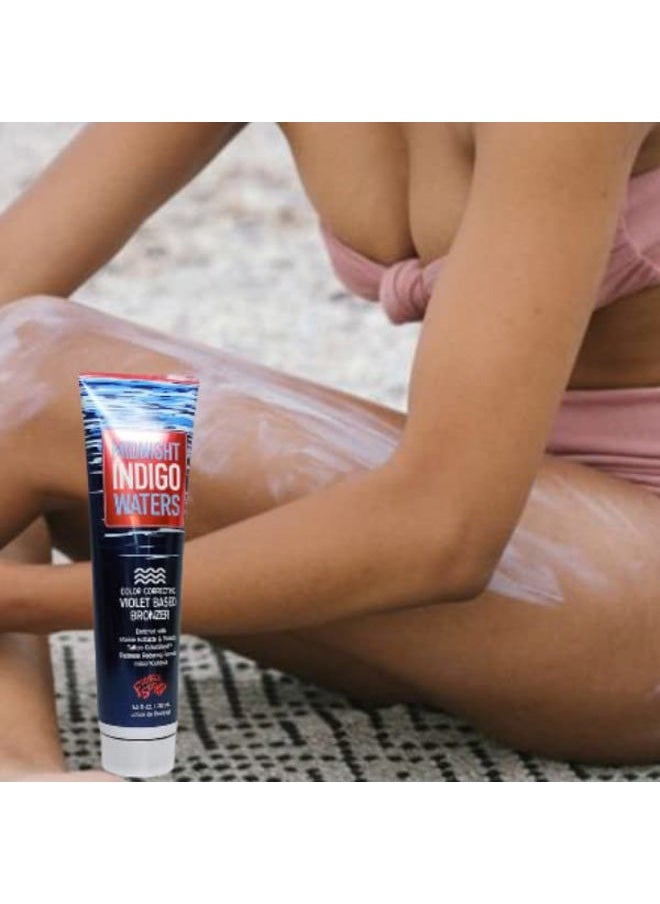 fiesta sun - Midnight Indigo Waters Water Violet DHA Bronzer - 9.5oz - Image 1