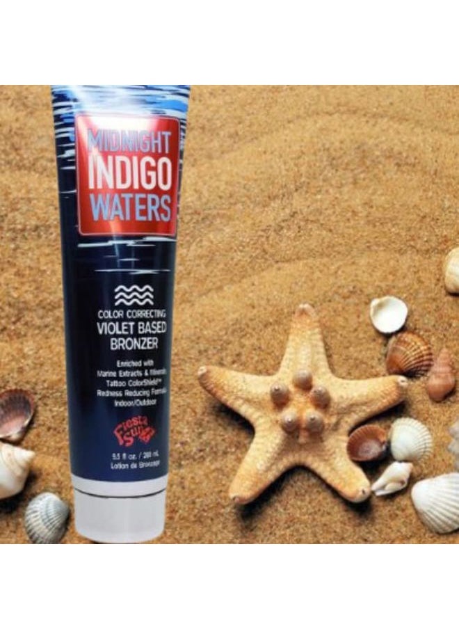 fiesta sun - Midnight Indigo Waters Water Violet DHA Bronzer - 9.5oz - Image 1