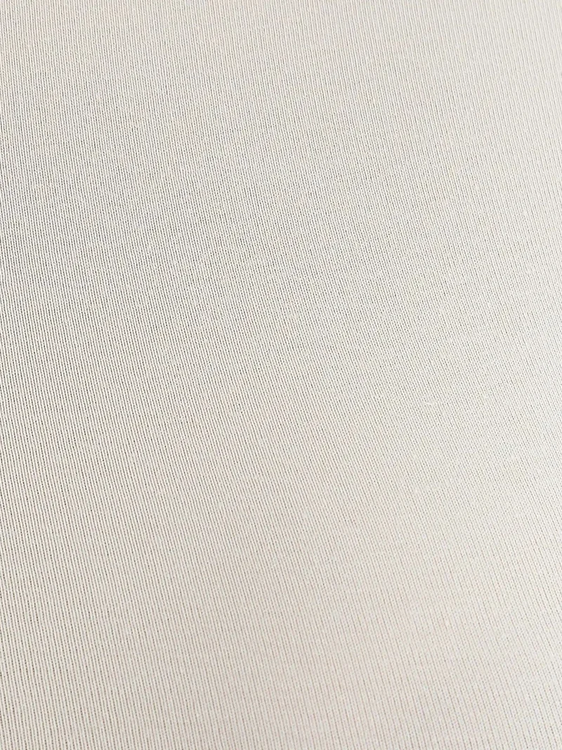 زوبعة بلوزة قصيرة بياقة دائرية أساسية