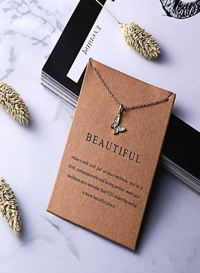 Pinapes Elegant Minimalist Pendant Necklace Set - Inspirational & Pearl Charm - Image 3