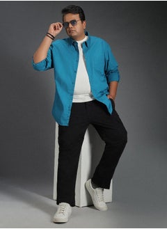 HIGH STAR Men Blue Shirts  - Image 4