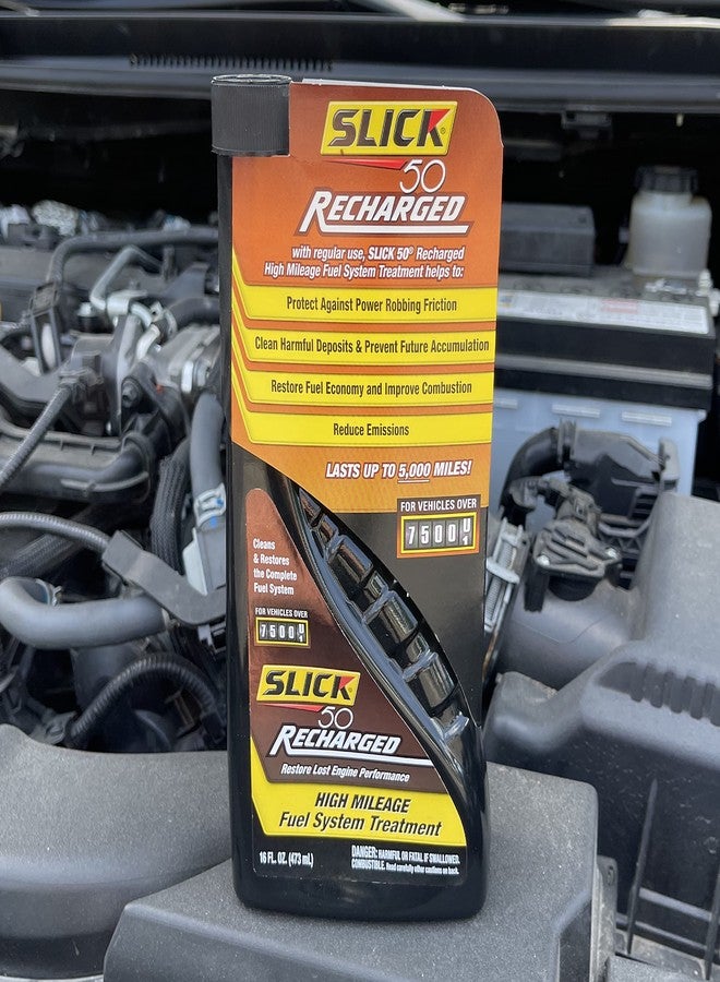 Slick 50 40406016 Recharged Fuel System Treatment, 16-Ounce - Image 3