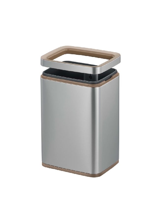 EKO Mess Free Stainless Steel Rechargeable Sensor Bin Silver 20 L EK9208RP-20L-MW 