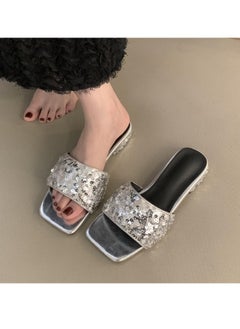 Generic New Sparkling High Heels With Rhinestone Beads  - Image 3