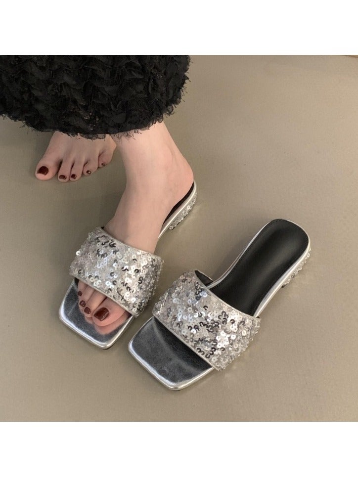 New Sparkling High Heels With Rhinestone Beads - Image 3