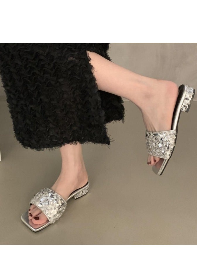 New Sparkling High Heels With Rhinestone Beads - Image 5