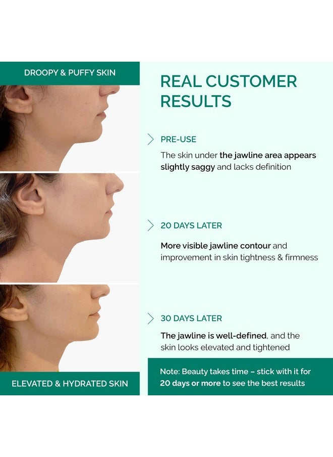 Plantifique - PLANTIFIQUE V-Line Collagen Mask for face 5 PCS, Chin Strap for Women & Men, V Line Lifting Mask with Collagen and Hyaluronic Acid, V Shape Face Tape Chin and Neck Mask for Skin Firming - Image 1