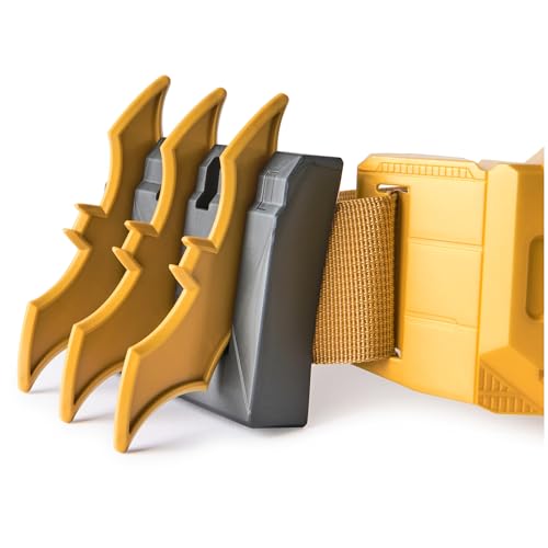 SPIN MASTER حزام أدوات باتمان من دي سي كوميكس، مع باتارانغ وكرات دخان، زي هالوين للأطفال، ألعاب تمثيل للأولاد والبنات من عمر 4 سنوات وما فوق - Image 5