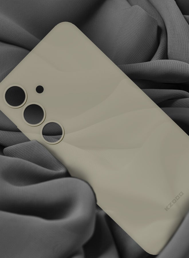 KZDOO Samsung Galaxy S24 Case Slim Thin Air Skin Full Coverage Protective Case Sturdy Durable Thin Case Drop Protection Case Cover Transparent Grey - Image 3
