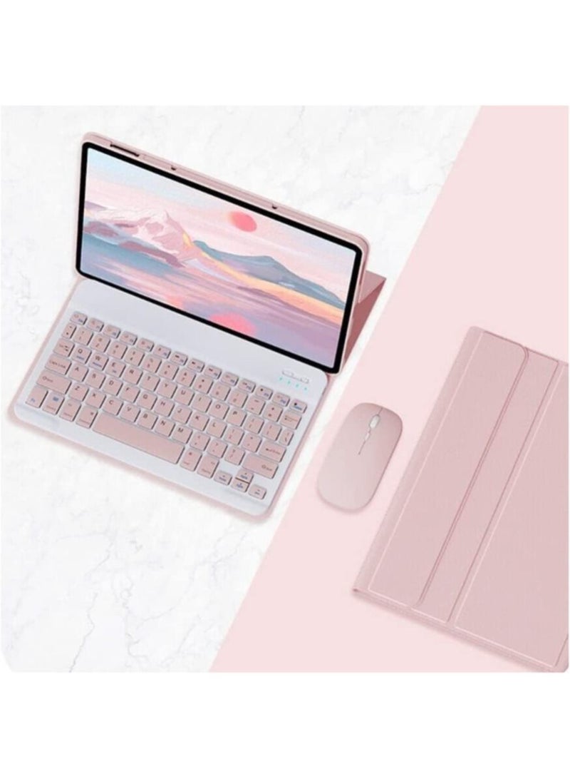 Bilingual Keyboard Case for Huawei Matepad 11.5 inch/Air 11.5 inch 2023/Matepad 11.5S 2024, Detachable Wireless Keyboard Pen Holder Ultra-thin Leather Smart Case with Mouse - Image 1