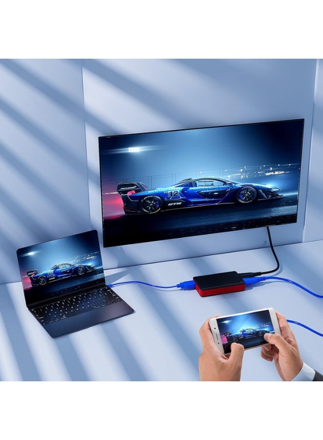 USB 3.1 4K30 Game Capture Card, HDMI 4K Video Recording & Live Streaming, Supports 4K@30fps / 1080p@120fps / 1440p@60fps - Image 4