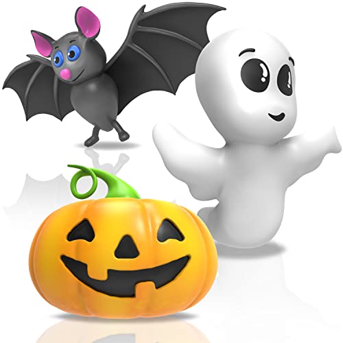 SplashEZ Halloween Baby Bath Toys, Mold Free Bath Toys for Babies & Toddlers, No Hole No Mold Tub, Beach, Pool, BPA-Free, Infant Play Set No Holes 1 3 6 12 18 Months - Image 1