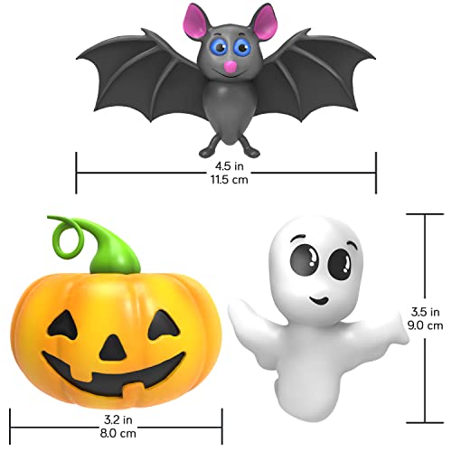 SplashEZ Halloween Baby Bath Toys, Mold Free Bath Toys for Babies & Toddlers, No Hole No Mold Tub, Beach, Pool, BPA-Free, Infant Play Set No Holes 1 3 6 12 18 Months - Image 2