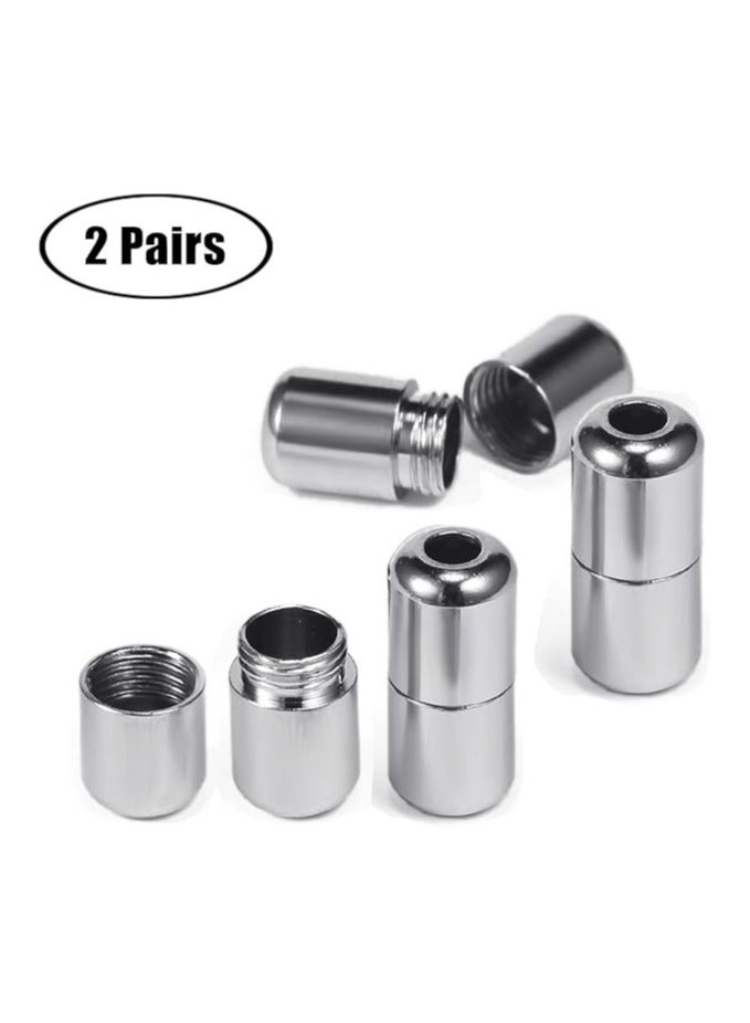 KHAJUL 2-Pair Elastic No-Tie Shoe Laces for Adults, Kids, and Elderly, Adjustable Locking System (Black) - Image 3