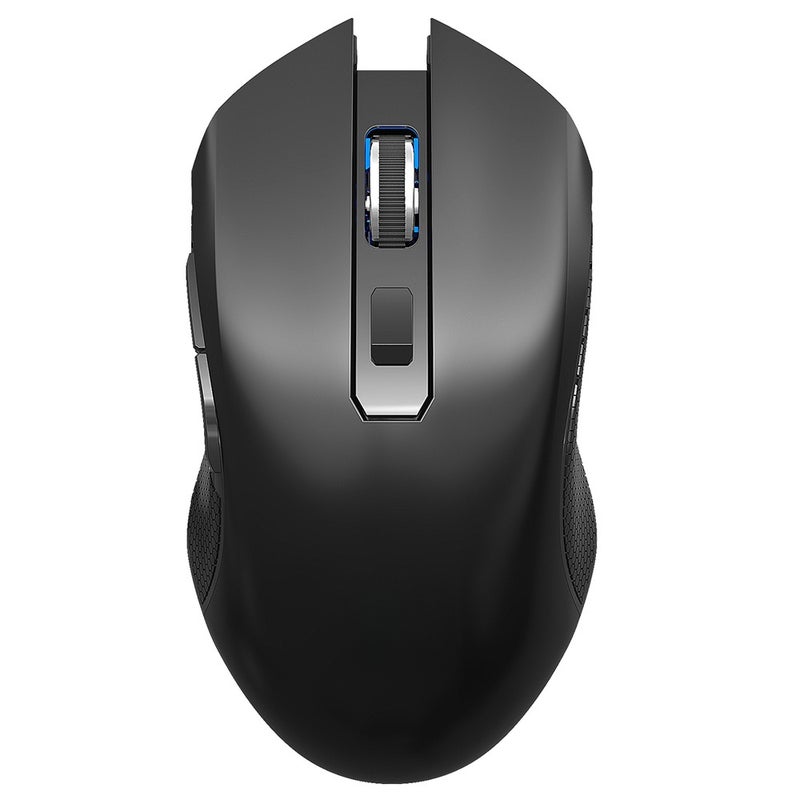 YWYT G851 2.4GHz Wireless Rechargeable Mute Ergonomic with Colorful Light Effect for Desktop Laptop - Image 1