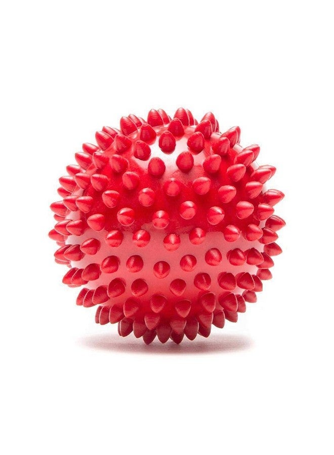 Generic Ultra Durable Carrot Rope Dog Toy + Dog Hard Spike Red Ball For Dogs (Combo Of 2 Toys)  - Image 2