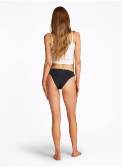 TOMMY HILFIGER Women's Repeat Logo Cheeky Briefs - Cotton, Black  - Image 3