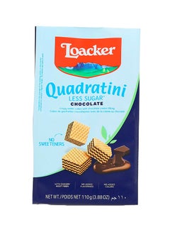 Loacker Quadratini Crispy Less Sugar Wafers With Chocolate Cream ...