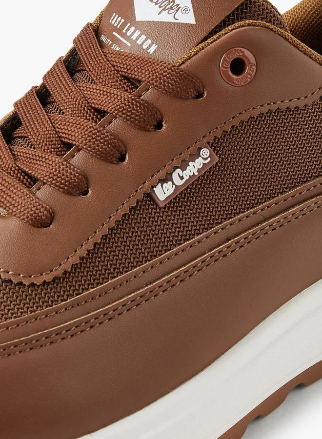Lee Cooper TAN Men Ortholite Lace-Up Sneakers for Men | Best Price UAE