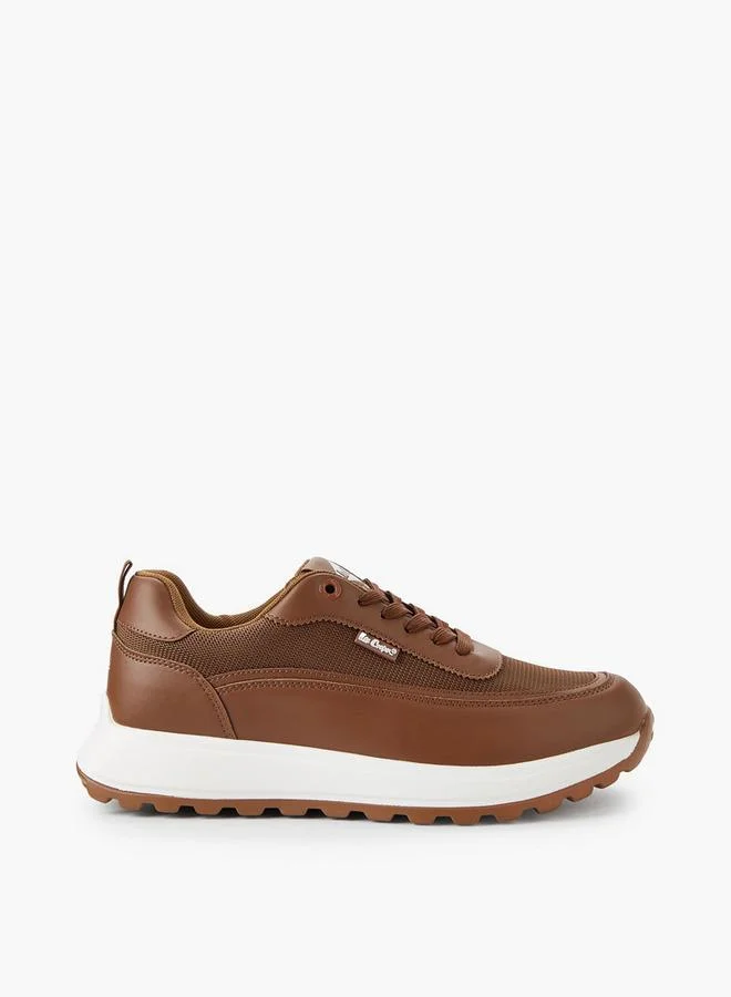 Lee Cooper TAN Men Ortholite Lace-Up Sneakers for Men | Best Price UAE