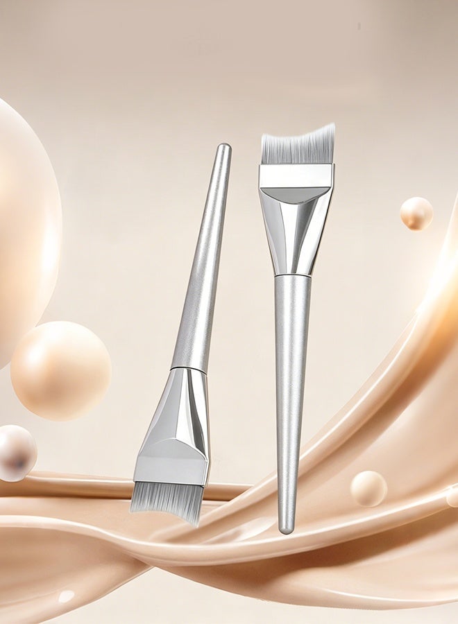 Flat Top Foundation Makeup Brush, Premium Synthetic Bristles Liquid Cream Foundation Brush, Professional Face Makeup Tool for Flawless Base - Image 1