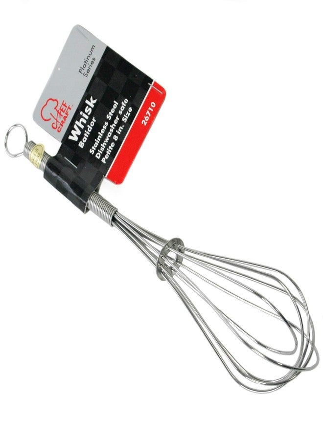 Chef Craft Select Sturdy Whisk, 8 inch, Stainless Steel - Image 2