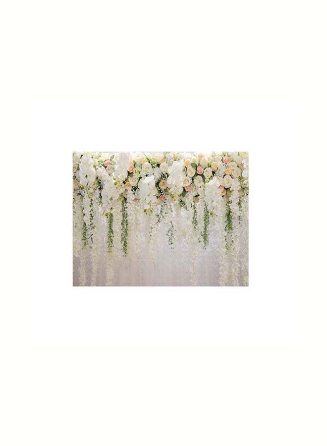 NIBEMINENT Mi Vaza Flower Wall Wedding Photography Background Cloth 0.85 X 1.25Meter multicolour  - Image 3