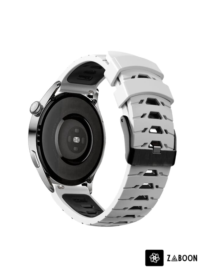 Zaboon سوار ساعة هواوي GT رنر ثلاثي الصفوف على شكل شبه منحرف من السيليكون - Image 5