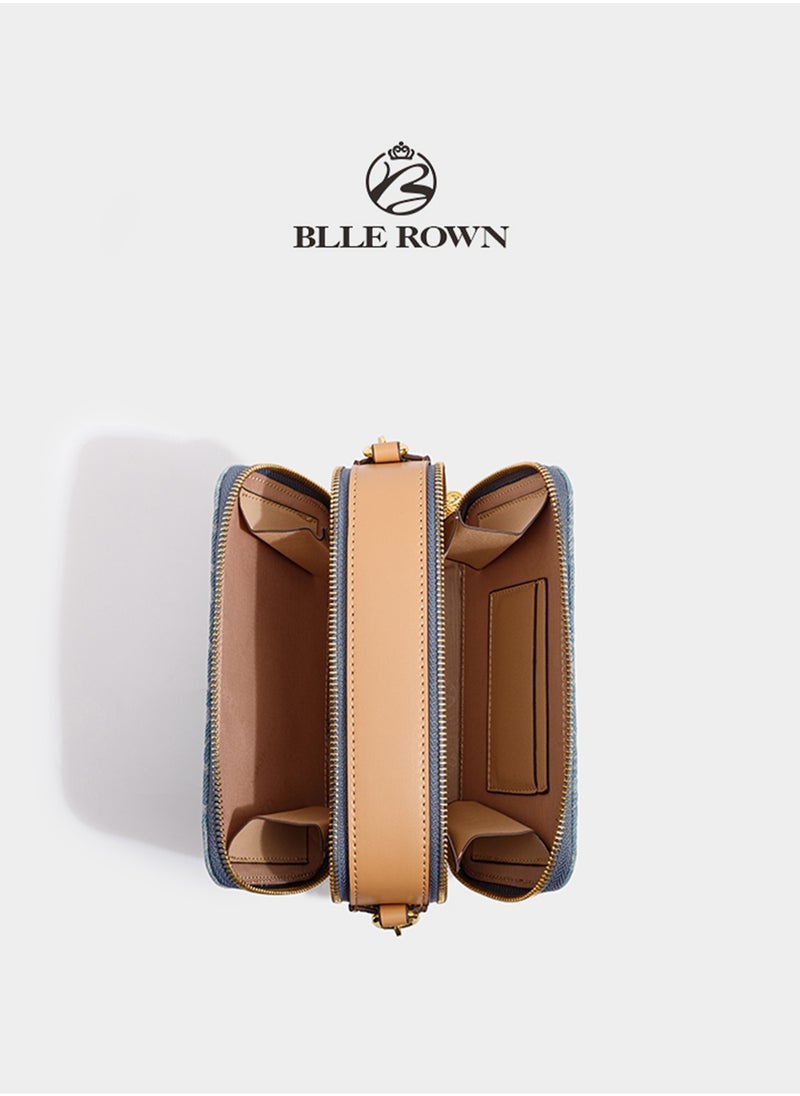 BLLE ROWN - New Arrival Women's Luxury Handbags 2pcs Bag Set With Coin Purse Free Elegant Ladies Crossbody Bag Shoulder Bag Gifts For Women - Image 1