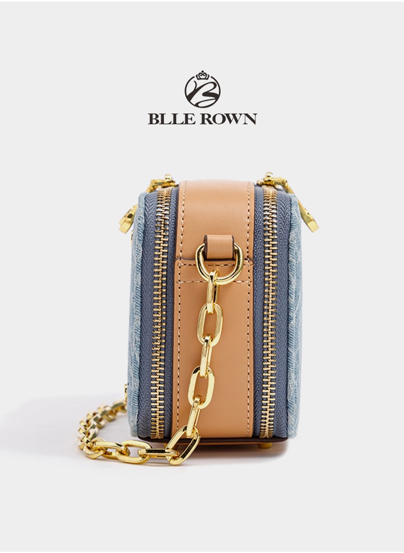 BLLE ROWN - New Arrival Women's Luxury Handbags 2pcs Bag Set With Coin Purse Free Elegant Ladies Crossbody Bag Shoulder Bag Gifts For Women - Image 1