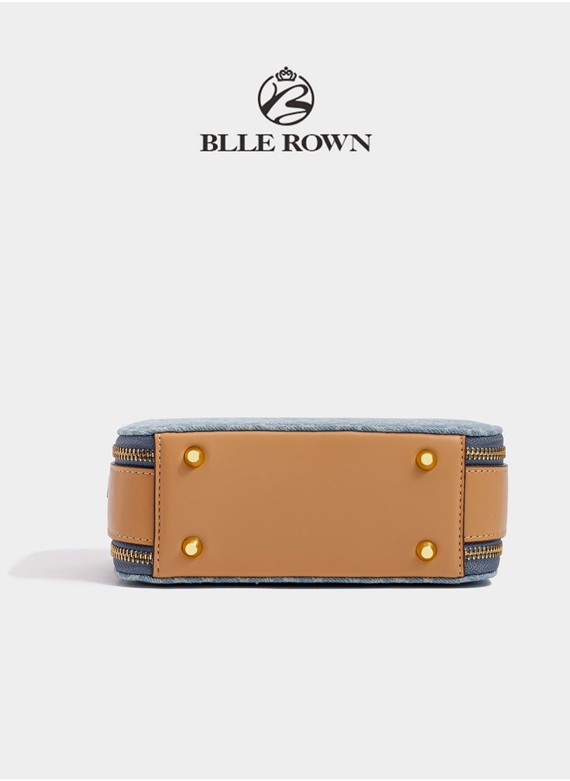 BLLE ROWN - New Arrival Women's Luxury Handbags 2pcs Bag Set With Coin Purse Free Elegant Ladies Crossbody Bag Shoulder Bag Gifts For Women - Image 1
