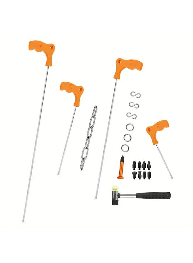 مجموعة أدوات تانجرين هامر لإصلاح مصدات السيارات، طقم إزالة الخدوش بدون طلاء - Image 1