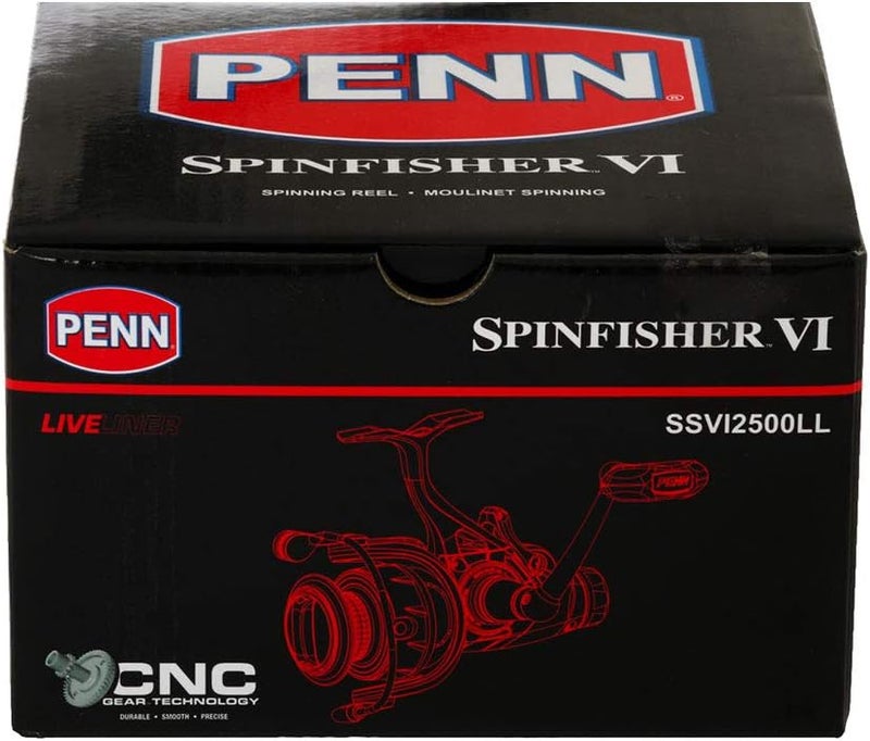 PENN Spinfisher VI Spinning Fishing Reel - 8500 Live Liner Model - Image 2