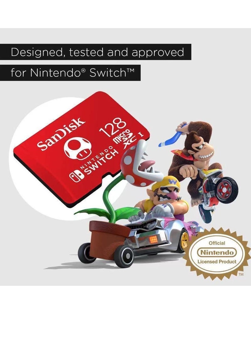 Nintendo Sandisk MicroSDXC UHS-I card for Nintendo Switch - 100MB/s Read; 90MB/s Write 128 GB - Image 2