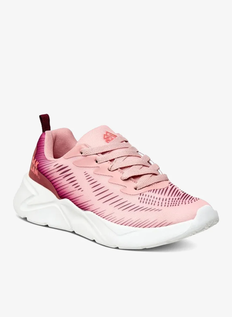 Oaklan by Shoexpress Fuchsia Women Ombre Shoes with Lace-Up Closure for Women | Best Price UAE