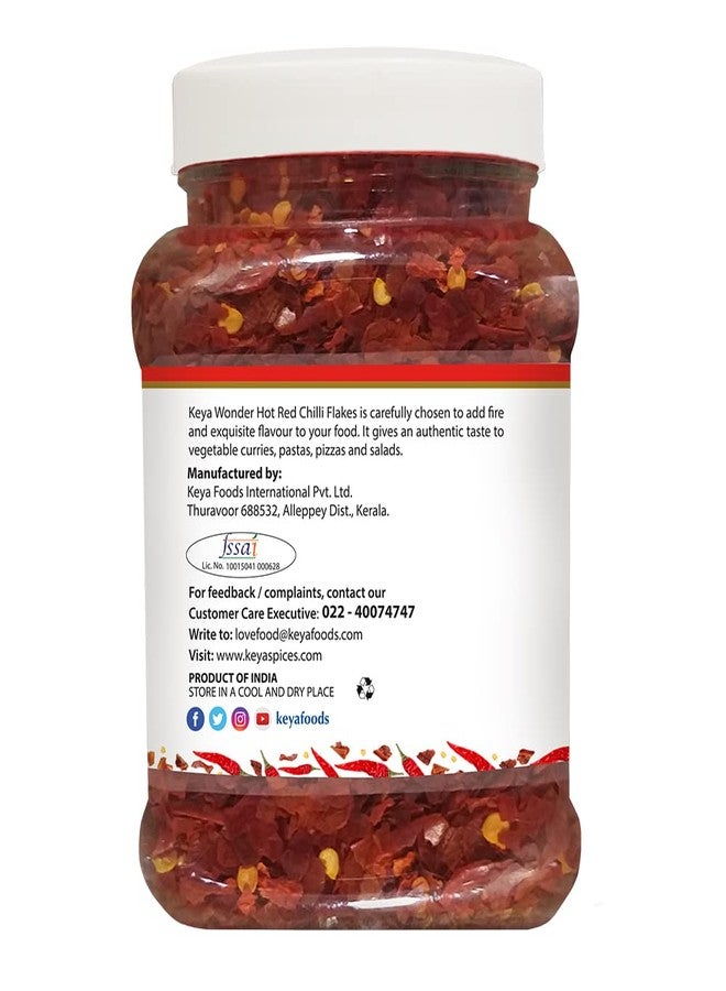Keya Red Chilli Flakes - 300g | Crushed Red Chili for Bold, Spicy Flavor | Perfect for Cooking, Seasoning, and Garnishing | Ideal for Pizzas, Pastas, Indian and Mexican Dishes | 300g - Image 2