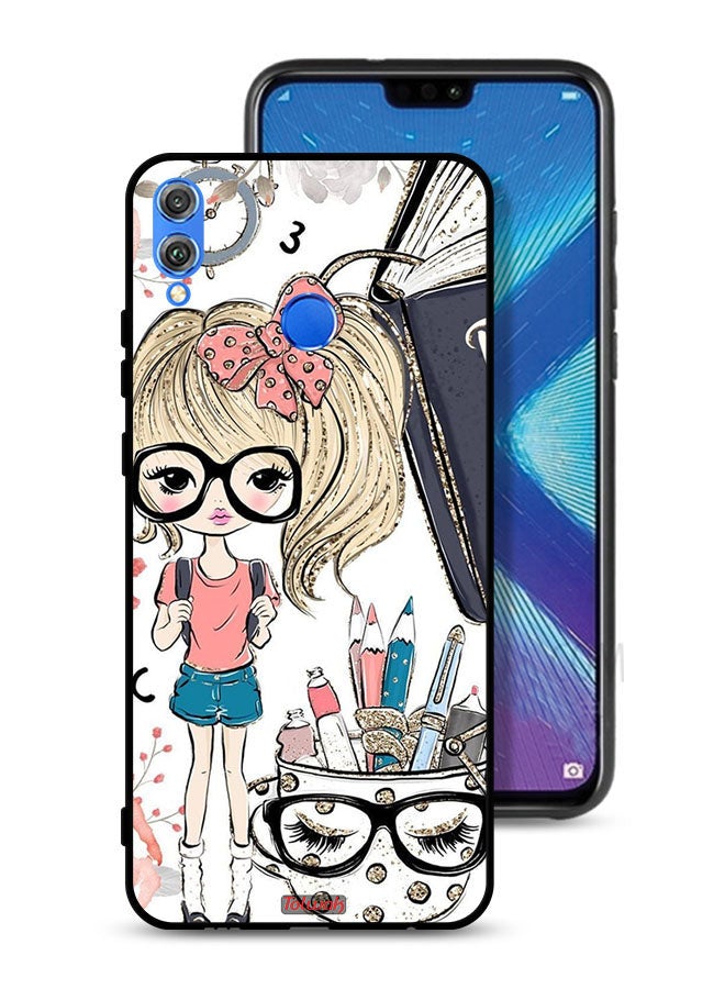 Tolwak Honor 8X Protective Case Cover Unicorn Girl Art - Image 1
