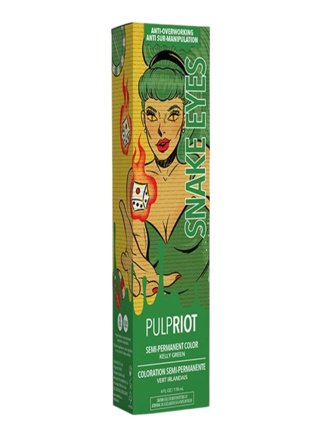Pulp Riot - Snake Eyes - Kelly Green Semi-Permanent Color 4 fl oz - Image 1