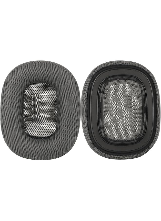 erorex - Soft Protein Leather Replacement Ear Pads For Airpods Max Headphones Ear Cups Headset Accessories Ear Cushions Cover Repair Parts Dark Gray - Image 1