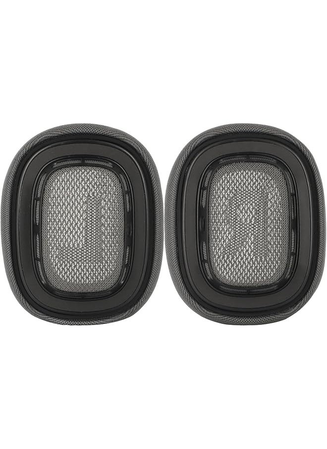 erorex - Soft Protein Leather Replacement Ear Pads For Airpods Max Headphones Ear Cups Headset Accessories Ear Cushions Cover Repair Parts Dark Gray - Image 1