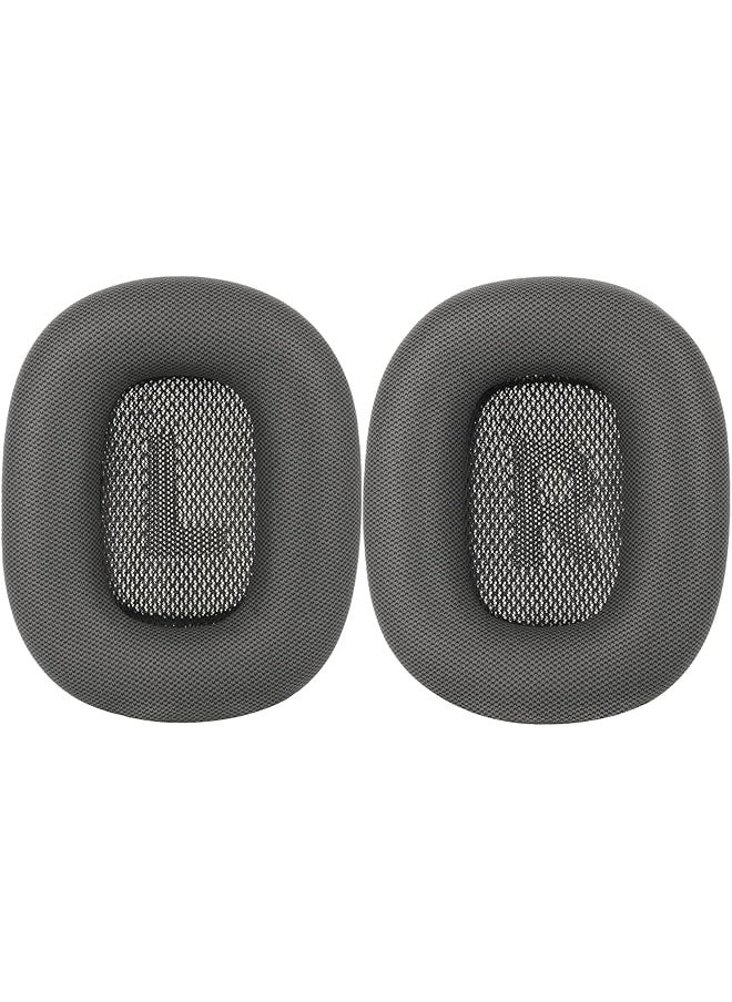 erorex - Soft Protein Leather Replacement Ear Pads For Airpods Max Headphones Ear Cups Headset Accessories Ear Cushions Cover Repair Parts Dark Gray - Image 1